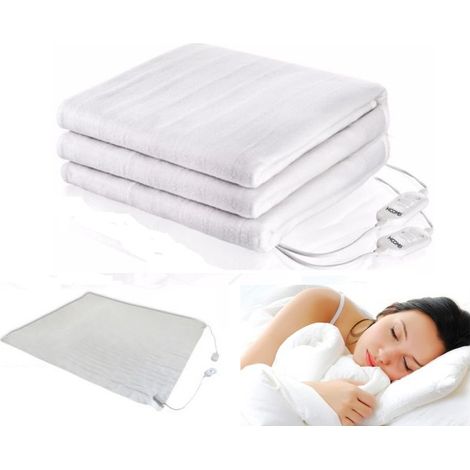 SCALDASONNO LETTO SINGOLO SCALDALETTO TERMOCOPERTA ELETTRICA INVERNO 150X80