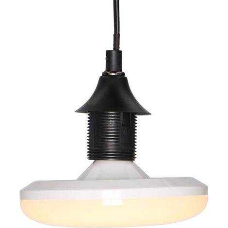 Lampada Circolare E27 Bianco Caldo Circolina Luce Risparmio Energetico 18W 32LED