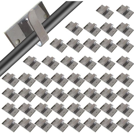 50pcs Metal Wire Clips for Outdoor String Lights with Strong