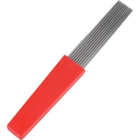 Brosse Grattoir Guiro en Acier Inoxydable, Instrument de Percussion à Main Polyvalent pour Fêtes (1/5)