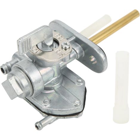 Rubinetto del carburante per serbatoio 4430040B00 ON PRI RES, ricambio in lega di alluminio antiruggine per Suzuki DR650SE.