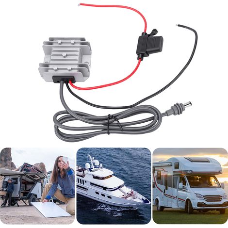 Convertisseur élévateur CC-CC Starlink Mini 12 V câble d'alimentation Starlink Mini 12 V/24 V vers 30 V 3,5 A alimentation Starlink Mini avec fusible et convertisseur élévateur (1/5)