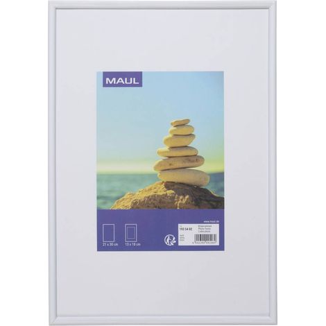 Maul 1935402 Cadre photo amovible Format du papier: 21 x 30 cm blanc