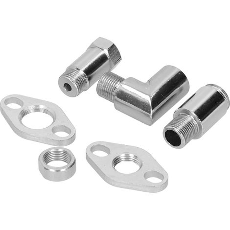 Universeller O2-Sauerstoffsensor-Abstandshalter-Adapter, 90 Grad, M18x1,5, passend für Tacoma (1/5)