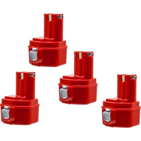 Batería de 5000 mAh de capacidad, compatible con varias herramientas eléctricas, 4 unidades de 5,0 Ah, 12 V. (1/2)