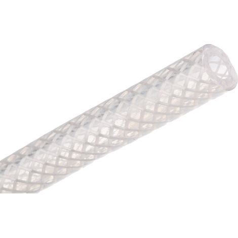 Tube flexible PUR renforcé, Ø 6.3mmx12mm, 25m, pour Carburant, Gaz, Granulé, Liquide, Poudre, Solvant ( Prix pour 1 )