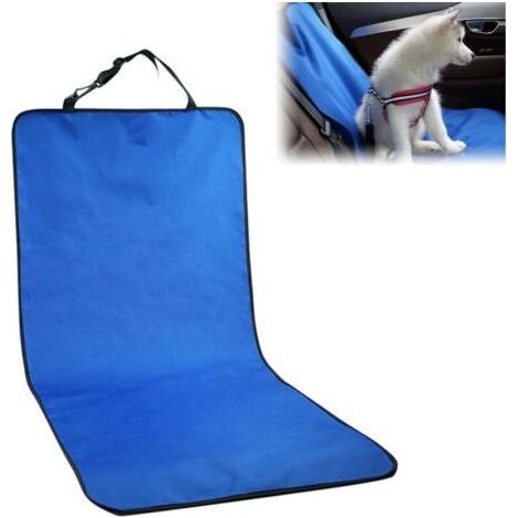 Dog Car Seat Cover - 1 piece, Dog Car Seat Cover Protection Blue - Anti-Hair/Footprint (1/5)