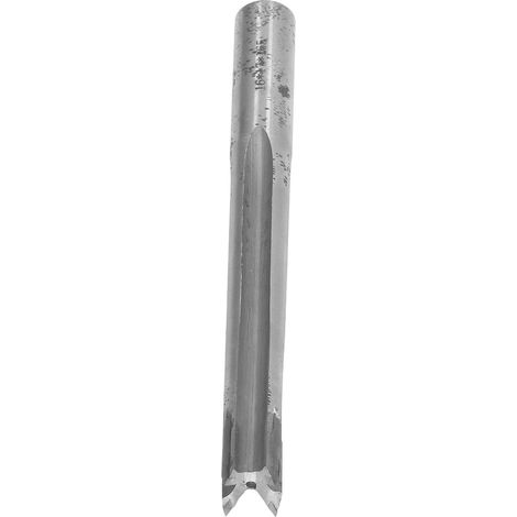 16x17x165mm 4T défonceuse pour serrure de porte, fraise en alliage à queue d'aronde, lame à 4 dents pour mortaiser et rainurer équerre, outil de coupe pour trou de serrure (1/5)