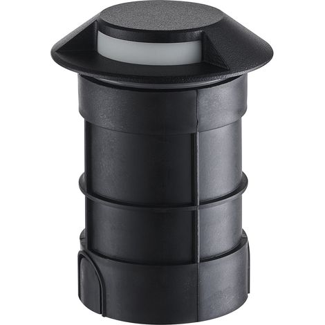 Forlight Encastrés De Sol Ip65 Sort Led 2.2W 3000K Noir 27Lm (1/4)