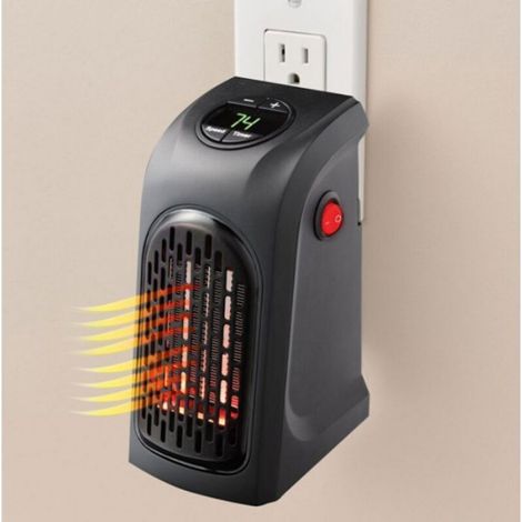 Chauffage d’appoint électrique - MHY® - Thermo-céramique - 350W - Sur prise - Compact - Économies d'énergie (1/4)