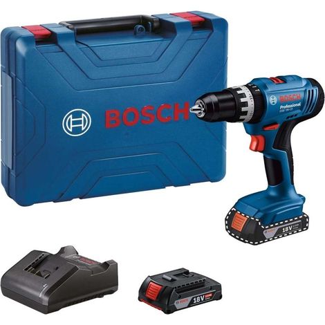 Bosch - 18V Akku-Schlagbohrschrauber GSB 18V-25, 2x Akku 2,0 Ah Li-Ion, Ladegerät 06019K9308 (1/3)