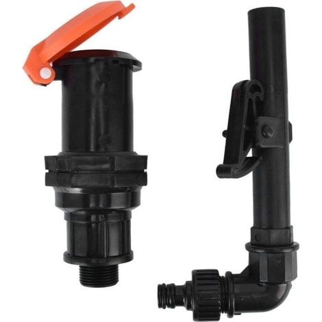 Connecteur d'admission d'eau pour tuyau G3/4, filetage mâle, anti-fuite, Valve à couplage rapide pour l'irrigation de la pelouse et de la serre A (1/4)