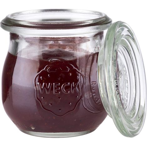 APS WECK - Set di 12 bicchieri da 75 ml con coperchio, diametro 5,5 cm, altezza 6 cm, forma mini tulipano (1/5)