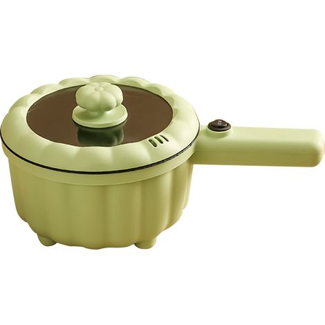 Marmite électrique multifonctionnelle de 2,0 l, 600 W, Portable, à longue poignée, cuiseur de nouilles chaudes, pour dortoir, voyage, maison (1/5)