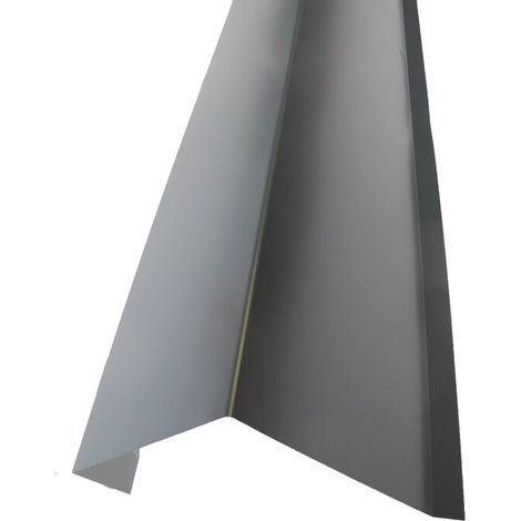 Rive sur mur 2100mm - Coloris - Gris anthracite RAL 7016, Longueur - 2100mm