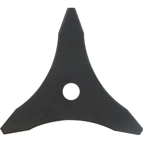 Lame de débroussailleuse à trois dents Ulisem 23265, tranchant 255 mm, trou : 25,4 mm, épaisseur : 3 mm (1/3)