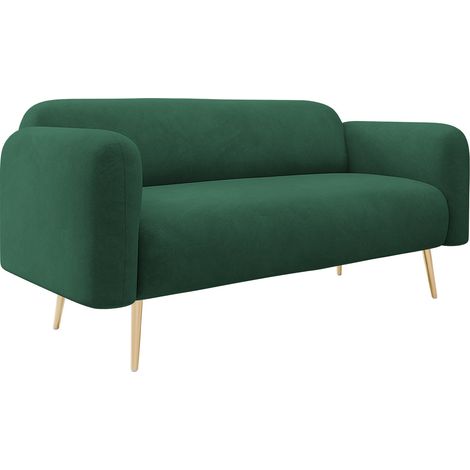 Sofá Comfivo Beatitudo II, Uttario Velvet 2952, 174x71x75cm, Tapiz, Patas: Metal (1/5)
