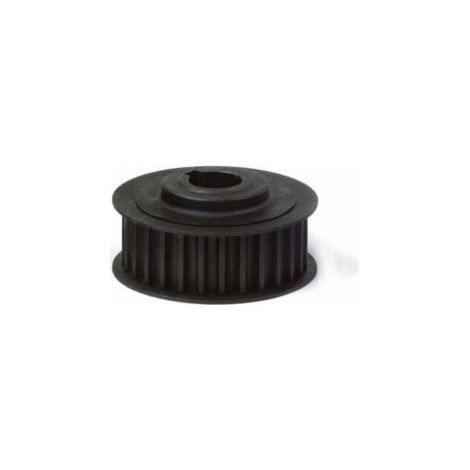 Poulie Crantée 28 Dents D'origine Castelgarden Pour Palier Pour Modèle Tc122 - H: 31mm, ø: Ext: 75mm, ø Int: 20mm. Remplace Orig