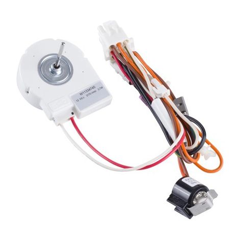 Refrigerator evaporator fan motor W11334745 W10276647, 12V DC refrigerator fan (1/4)