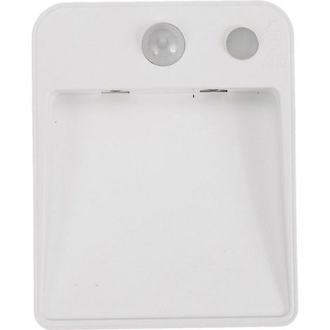 Veilleuse à détecteur de mouvement, lampe de chevet, éclairage intérieur sans fil 1 LED pour couloir, escalier, toilettes, lampe de secours (1/5)