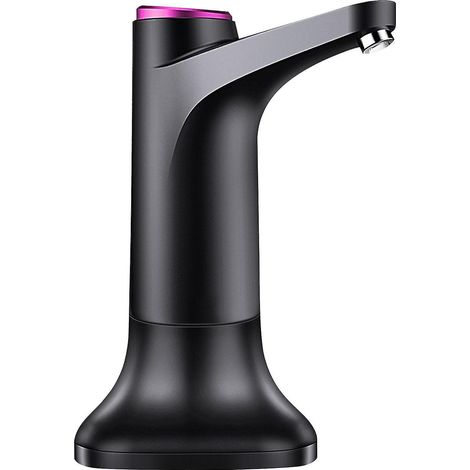 Pompe à eau électrique pour bouteille avec base, distributeur d'eau USB portable, pompe à eau automatique pour seau ou bouteille (1/5)