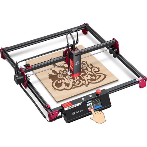 Kit de bricolaje AlgoLaser MK2, potencia láser de 10 W, pantalla táctil de 3,5 pulgadas. (1/2)