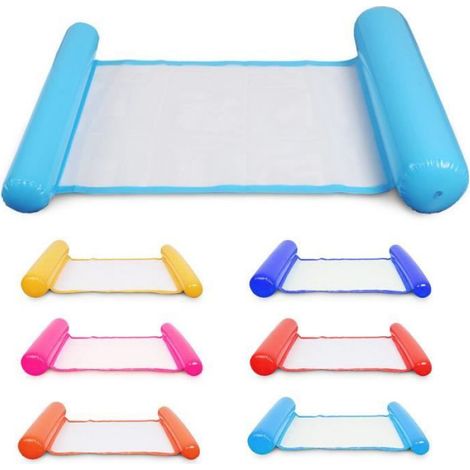 Hamac Flottant - PVC - 130x70 cm - Pour Piscine Plage Lac - Portable Pliable - 1 Pièce (1/4)