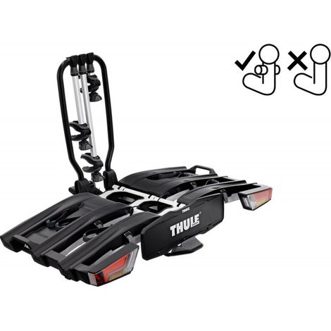 portabici da gancio traino fix4bike thule "easyfold xt f" 3 biciclette (1/5)
