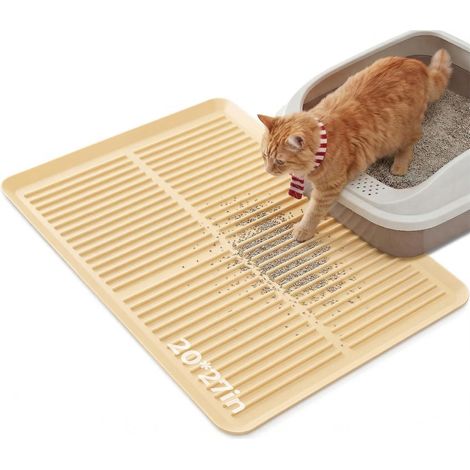 Silicone Cat Litter Mat – 68 x 50 cm – Waterproof (1/5)