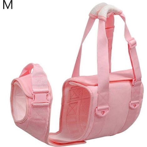 Hundegeschirr, Anti-Zug-Geschirr, für kleine/mittelgroße/große Hunde, rosa, Größe M (1/4)