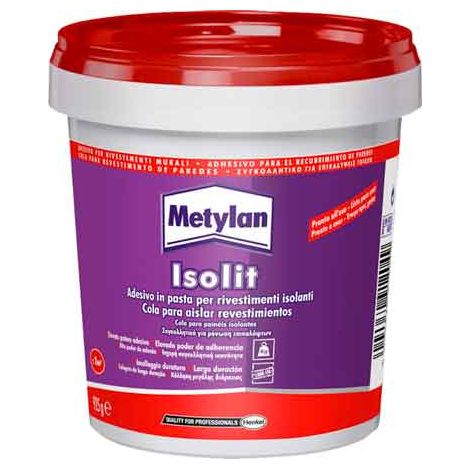 COLLA PER RIVESTIMENTI ISOLANTI 'ISOLIT' 925 gr - METYLAN