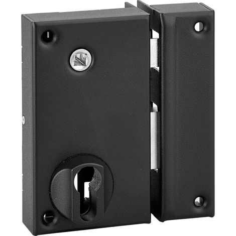 Cassa serratura da esterno THIRARD senza cilindro, 75x130mm, con maniglia, verticale, destra THIRARD