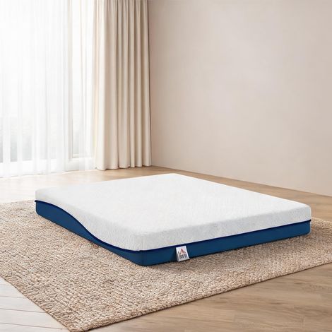 Matelas bleu-Vert 200 x 160 x 20 cm (1/5)