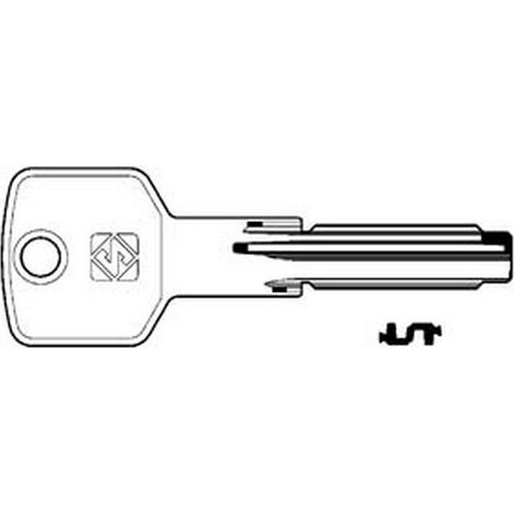 5PZ CHIAVI PUNZONATE PER CILINDRI CISA 6+7 SPINE CS140 - CS140