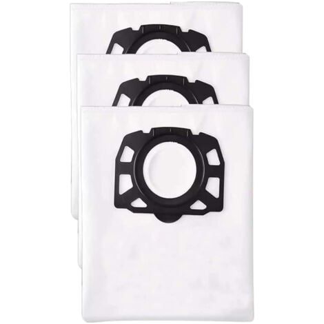 3Pcs Sac Aspirateur, Compatible avec le pour Karcher Sacs Aspirateurs WD2 Plus, Karcher WD 3, WD 3 Battery, KWD 1, KWD 2, KWD 3, MV 3, SE4001, SE4002, Sac Aspirateur Universel (1/5)