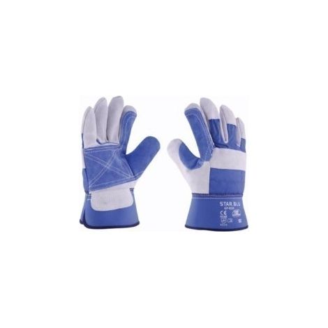Guante Siderurgia L09 Americano 3L Serraje Gr/Az Gp-035 Refo