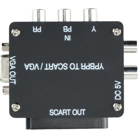 YUV zu RGBS YPBPR zu SCART YPBPR zu VGA Komponentenkonverter Konsole-- (1/5)