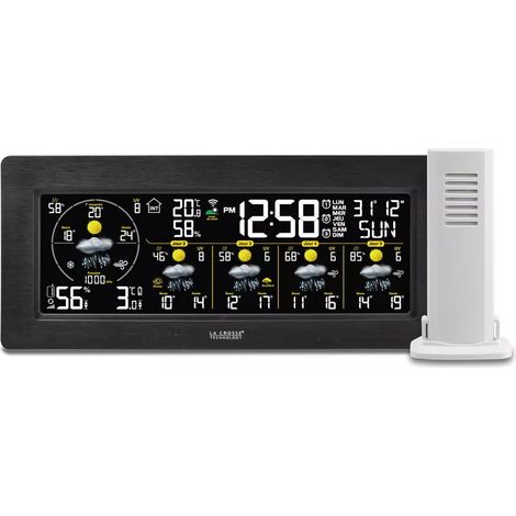 estación meteorológica negra - SW404-BLA - La Crosse Technology - (1/2)
