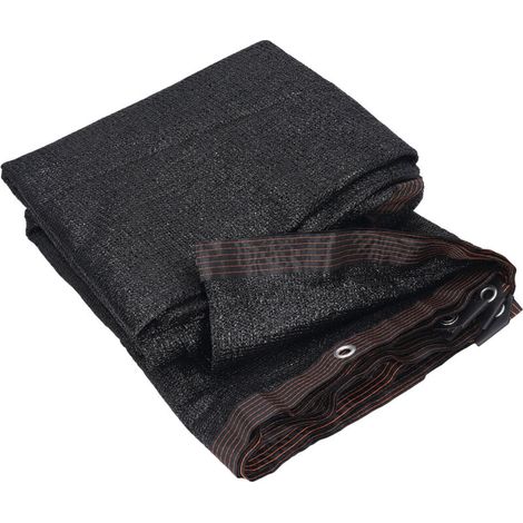 Voile d'ombrage 3x4m anti-UV, imperméable et respirant pour jardin, terrasse ou serre (1/5)