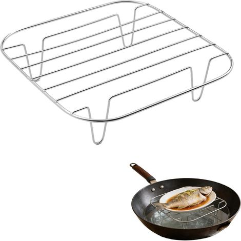 Grille air Fryer Grille pour friteuse à air Accessoires - air Fryer Compatible avec Dual Blaze Turboblaze. Grill pour Air Fryer en Acier Inoxydable S304 (1/5)
