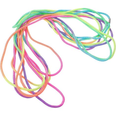 Corde à sauter chinoise pour enfants, corde à sauter en caoutchouc pour l'extérieur, corde à sauter colorée pour exercices, corde à sauter de fitness avec élastique, corde à sauter pour étudiants (1/4)