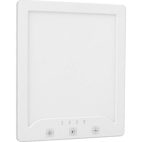 Lampe de physiothérapie LED sans UV, imitation lumière du soleil, USB, 10 000 lx, 3 températures de couleur, 10 niveaux de luminosité