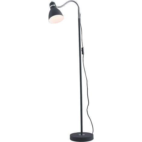 piantana moderna "people" in metallo nero 1xe27 40w (1/2)