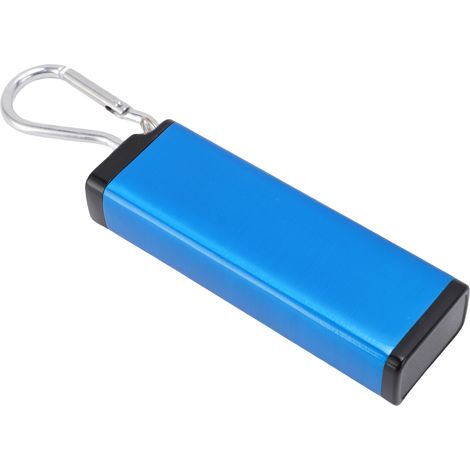 Boîte de rangement métallique multifonctionnelle en alliage d'aluminium étanche, idéale pour le camping et les voyages (bleue). (1/5)