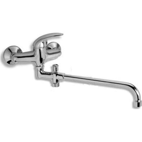 Novaservis Metalia 55 - Wannenwandarmatur-Aufputz, ohne Zubehör, chrom 55036/1,0