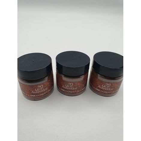 Lot de 3 - AUTENTICO - Pigment de finition - Red Rust - Effet rouille authentique - Voir photos (1/4)