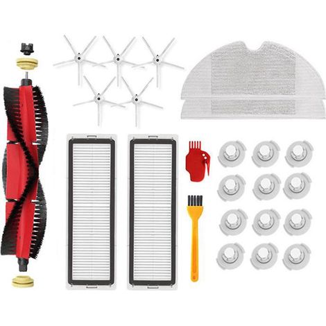 HEPA-Filter, seitliche Hauptbürste, Wischmopptuch für Xiaomi Roborock S50 S55 S60 (1/4)