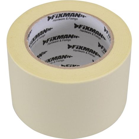 Nastro adesivo di carta con gomma sintetica per uso generico misure fixman-75mm x 50m