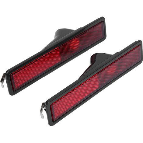 2 pièces Cache Optique Feu de Position Avant 63141377849 Compatible BMW E30 E32 E34 318i 325i 525i 735i Rouge (1/5)