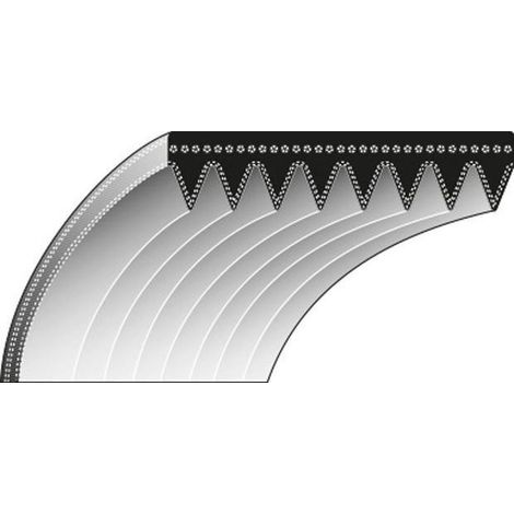 Correa dentada de transmisión de tractor de césped KYNAST 15-E-401